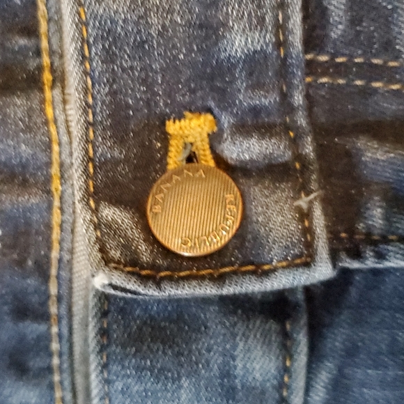 Banana Republic Traveler Men's Jeans 34x32 (Actual 36x31) Blue Denim Slim Fit - Picture 12 of 15